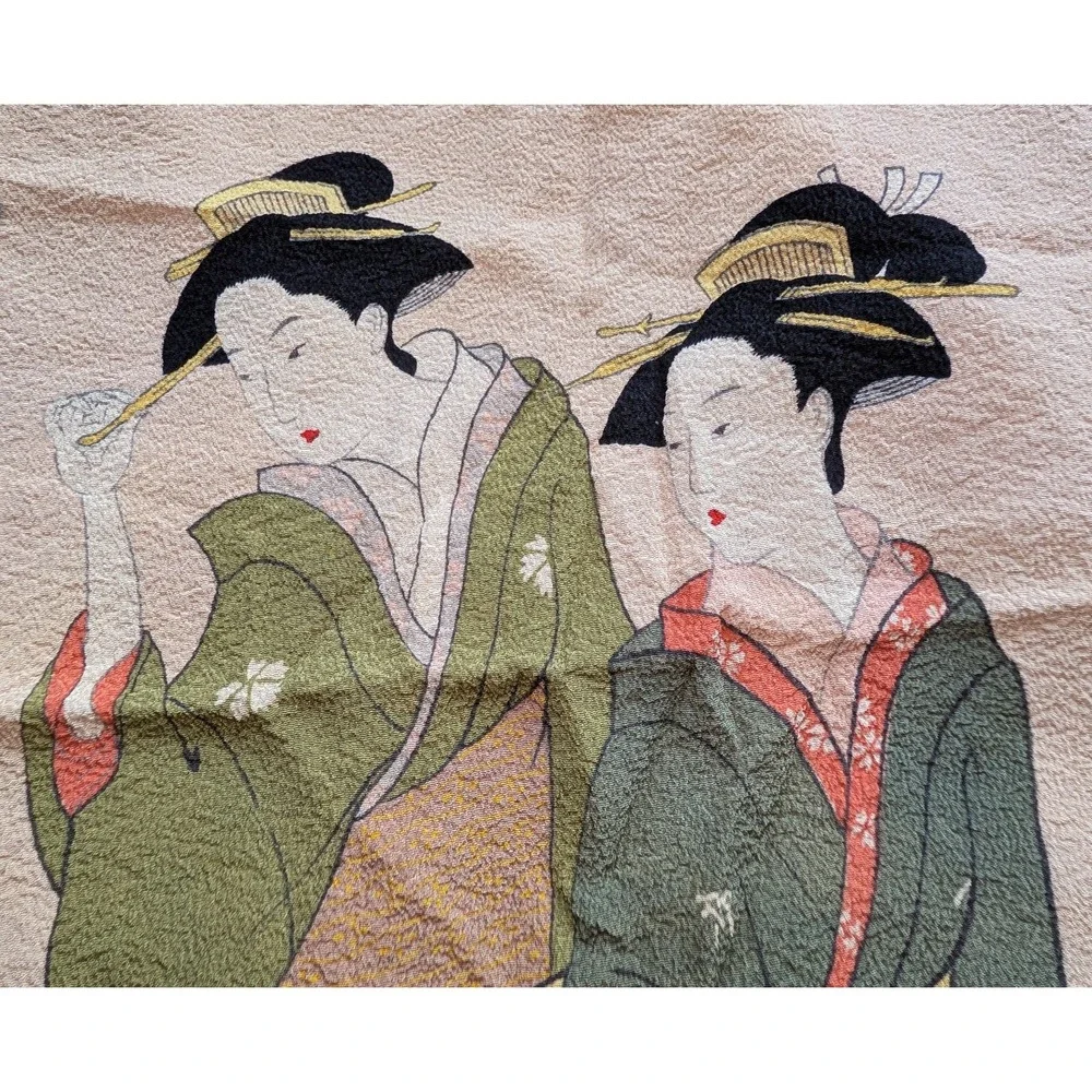Japan VTG Handkerchief 24